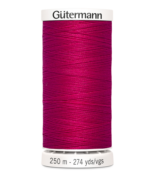 Gutermann Sew-All thread (274 yards) - #345 Raspberry