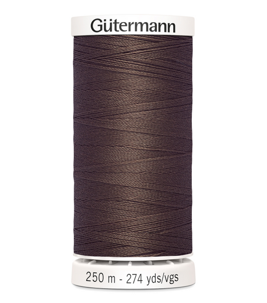 Gutermann Sew-All thread (274 yards) - #575 Saddle Brown