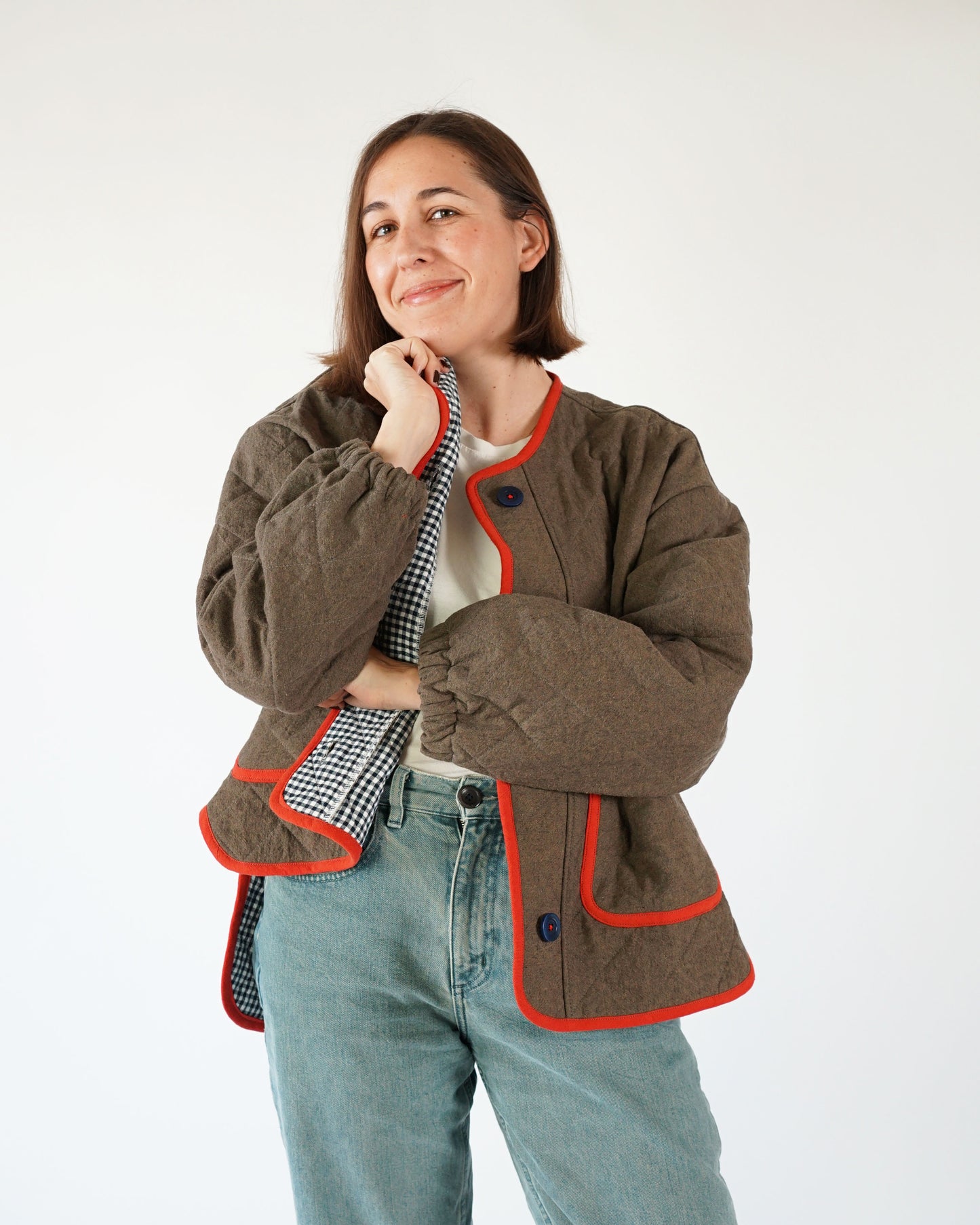 Homebody Quilted Jacket PDF Sewing Pattern