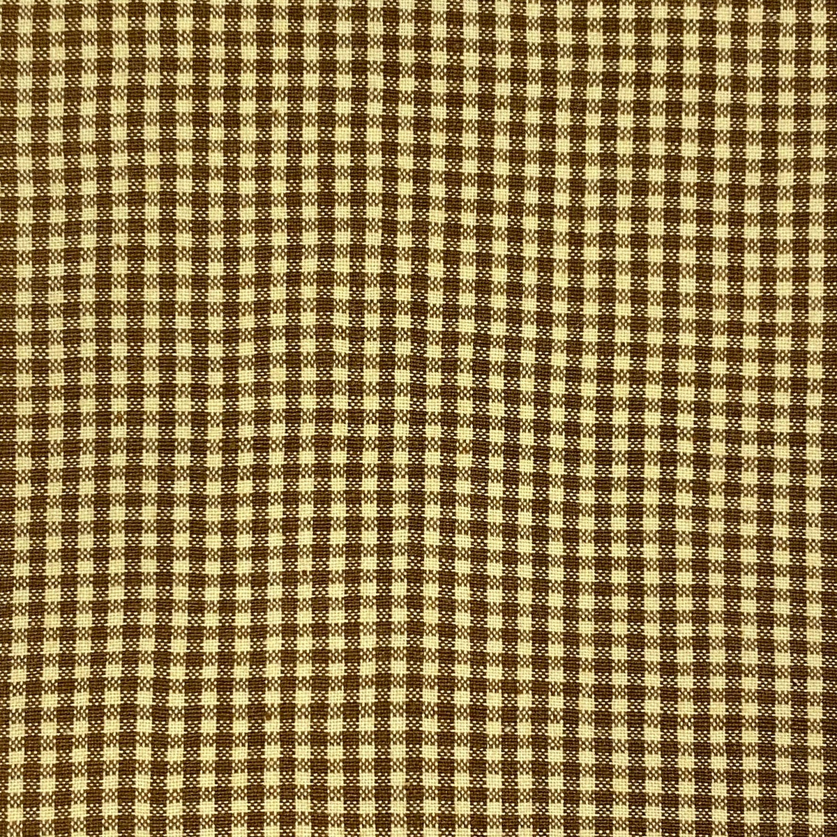 Homespun Butter Carmel Pincheck Cotton