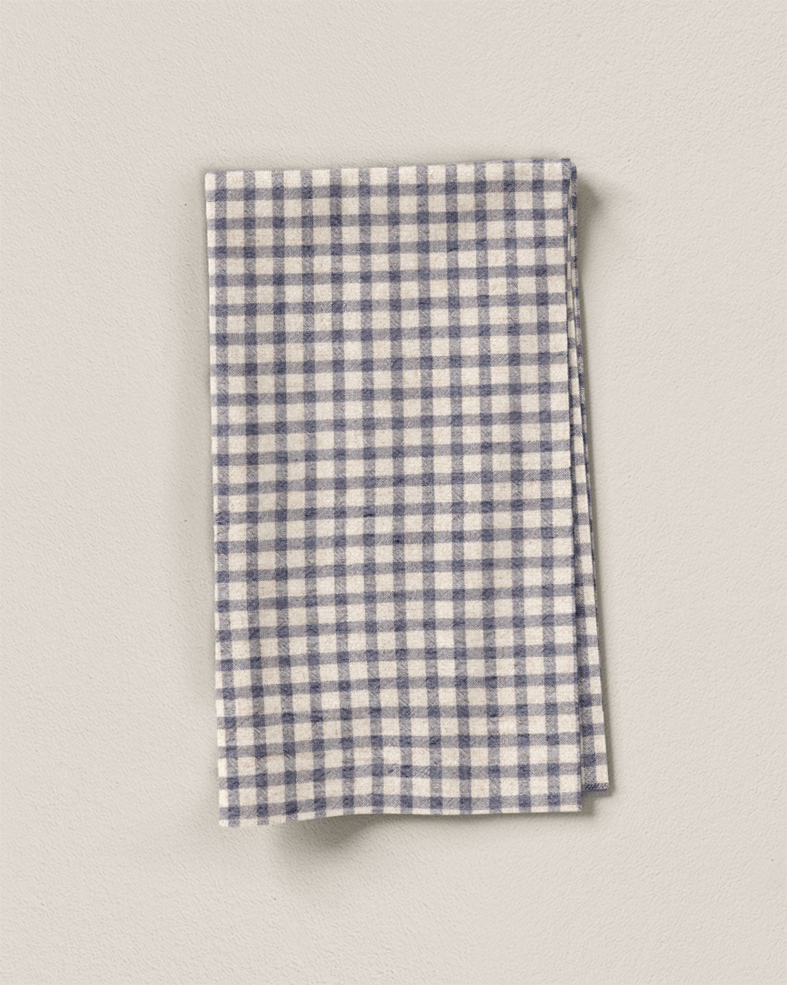 Heathered Lilac Linen Cotton Check