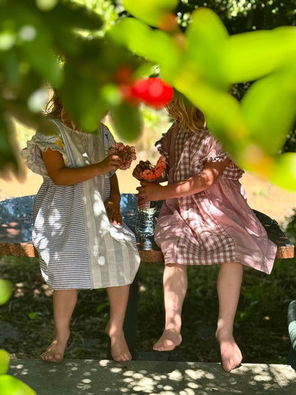 Kids Collage Gather Dress PDF Sewing Pattern