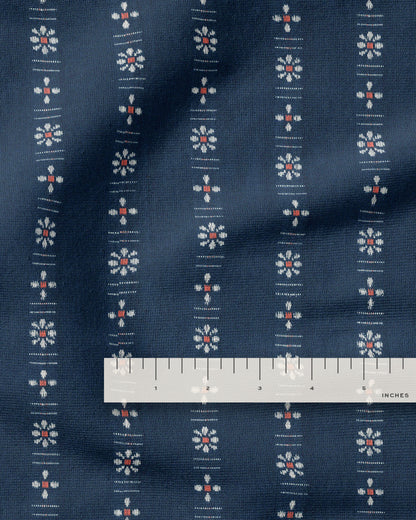 Indigo Daisy Cotton