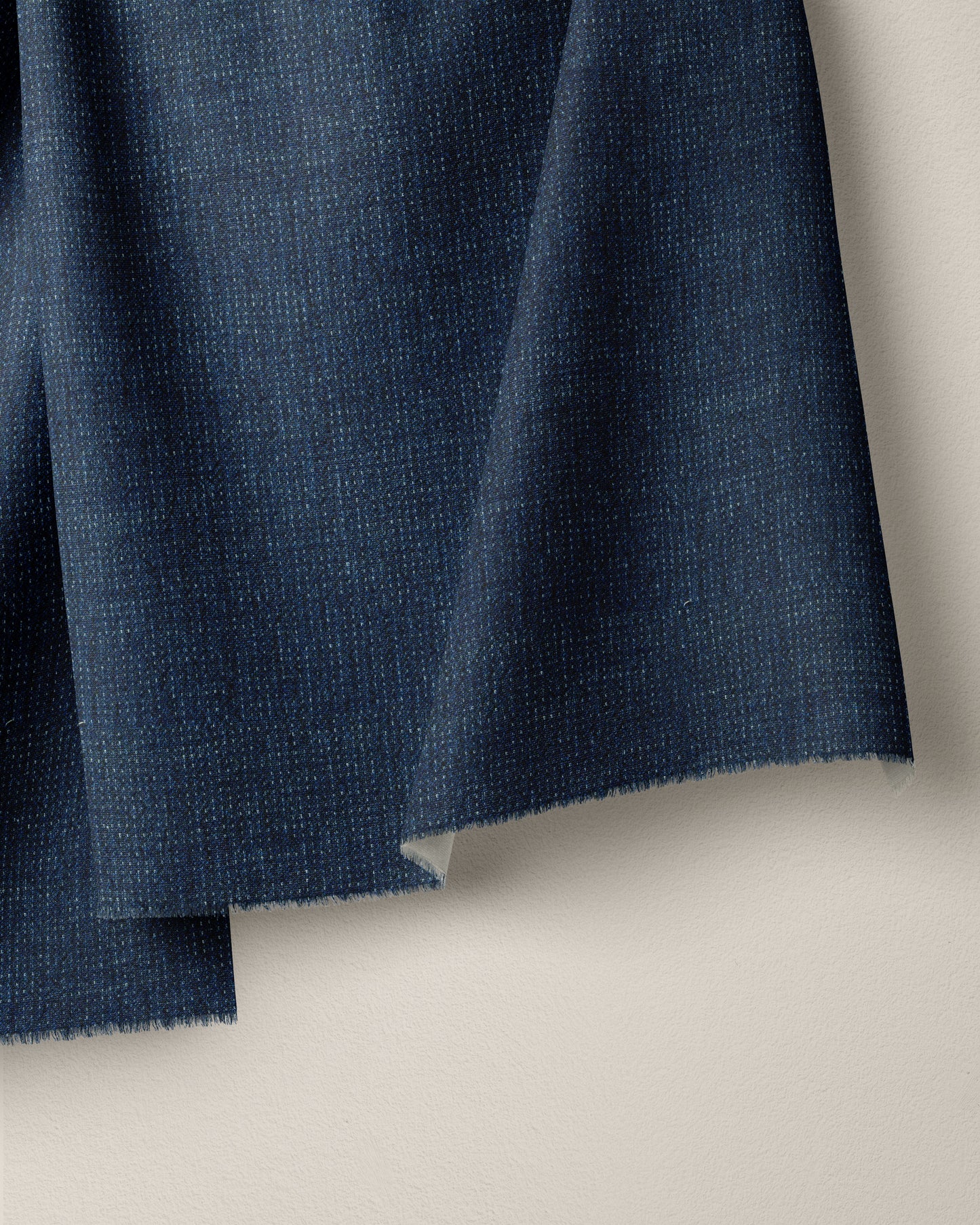 Indigo Double Linen Cotton