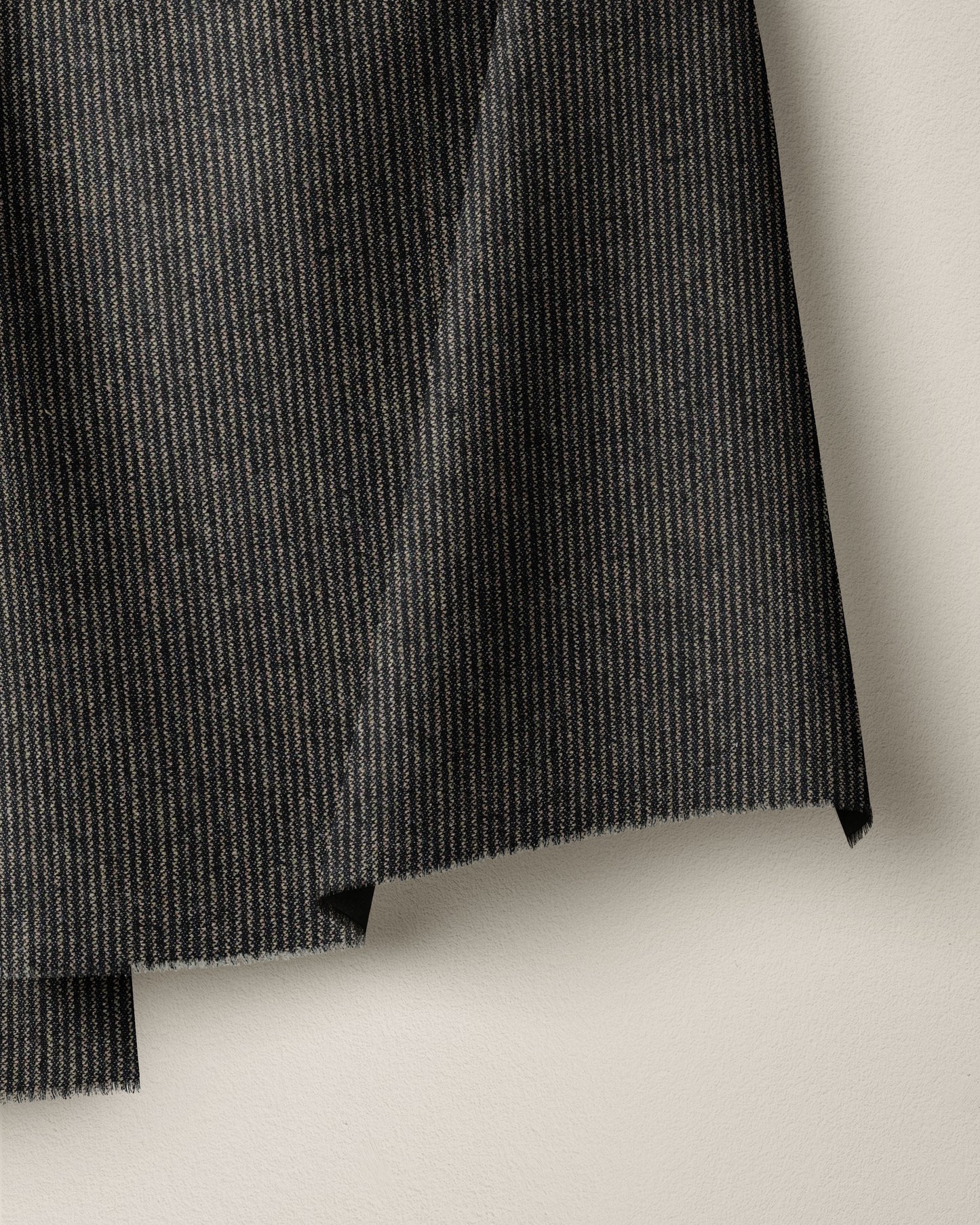 Indigo Railroad Stripe Denim