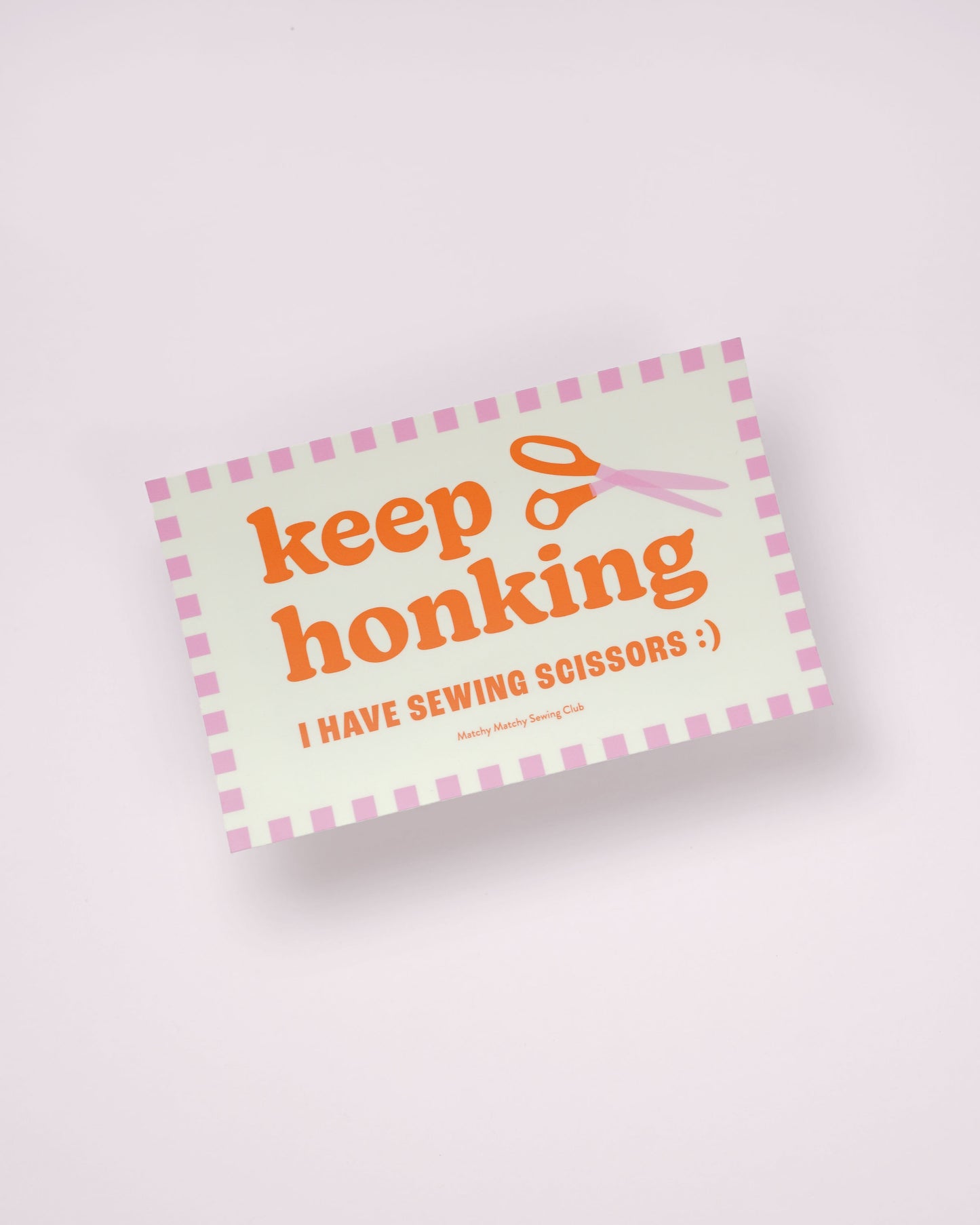 Keep Honking Bumper Sticker