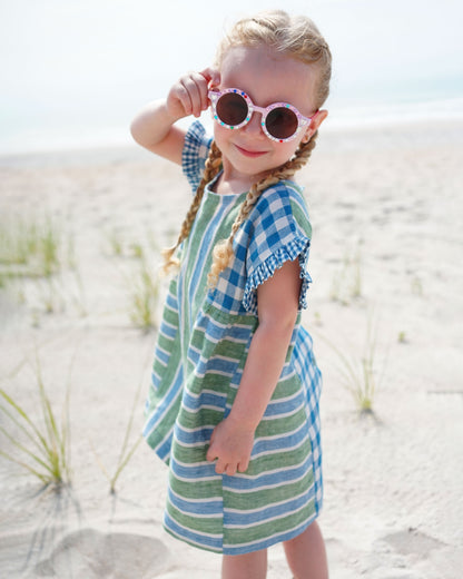 Kids Collage Gather Dress PDF Sewing Pattern