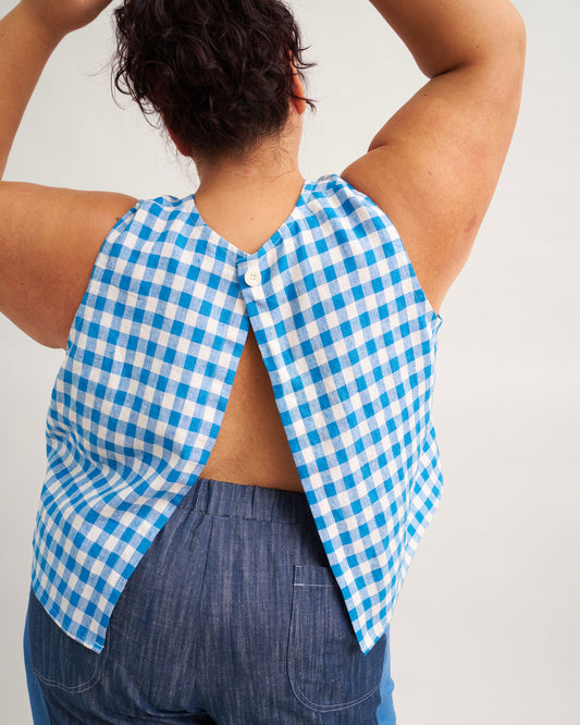 Open Back Smock Top PDF Sewing Pattern