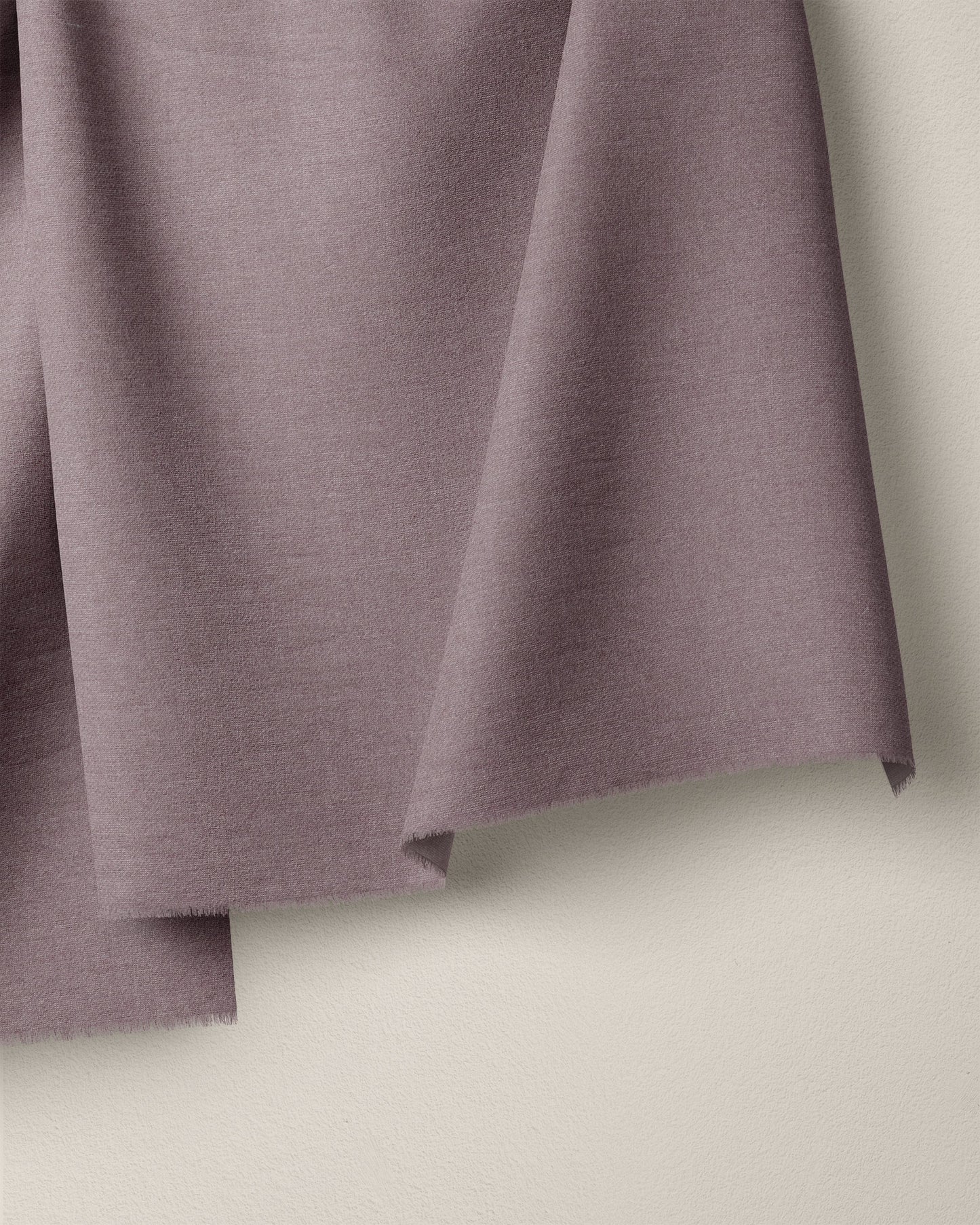 Shadowed Lilac Cotton Linen Twill