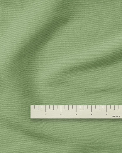 Matcha Washed Cotton Twill