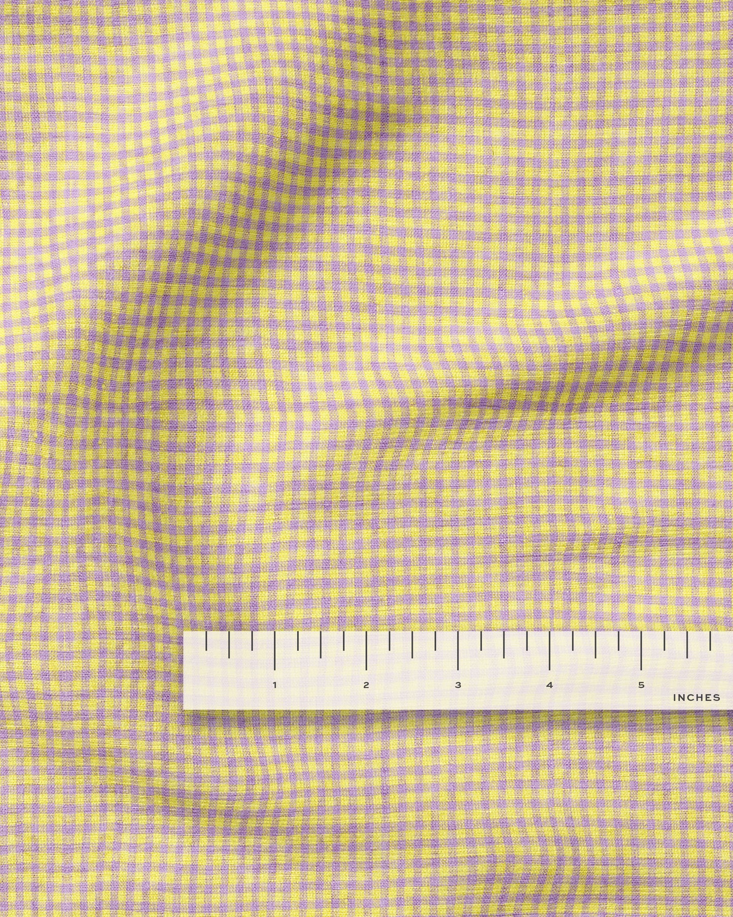 Micro Cupcake Gingham Linen