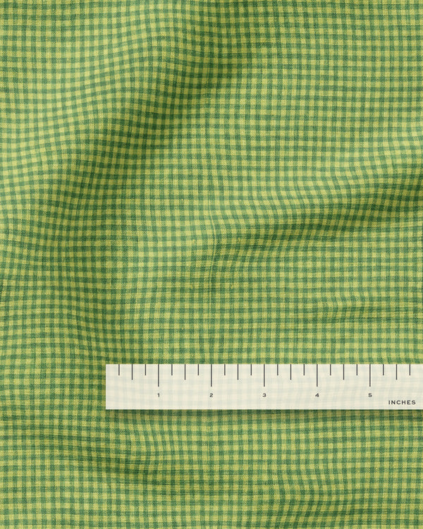 Micro Pickle Gingham Washed Linen – Matchy Matchy Sewing Club