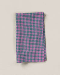 Micro Taffy Gingham Washed Linen