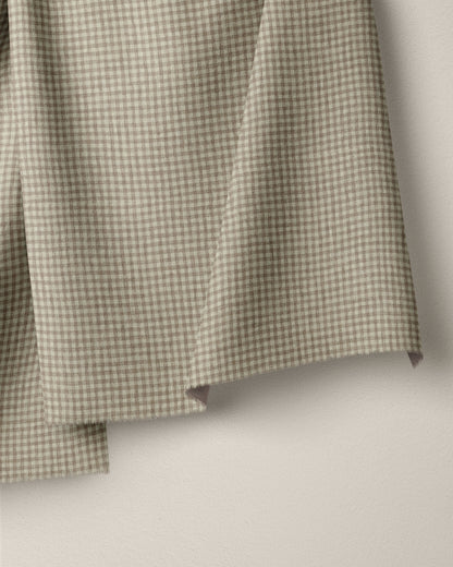 Micro Toast Gingham Linen
