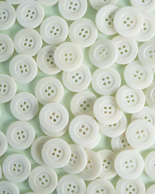 Milk 1" Corozo Nut Buttons