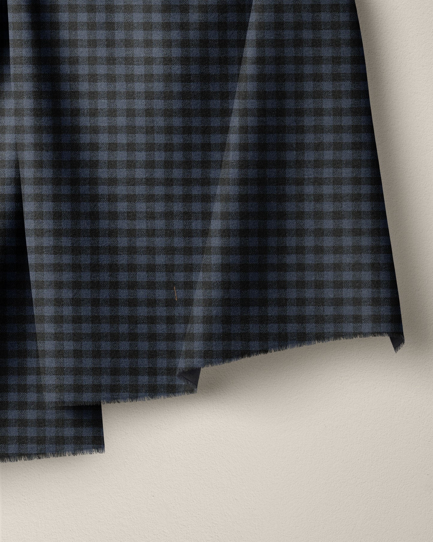 Mini Cotton Gingham Twilight