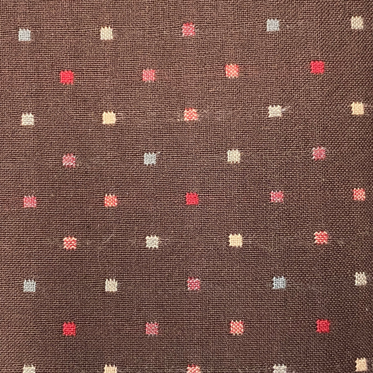 Nikko Confetti Cocoa Brown Cotton