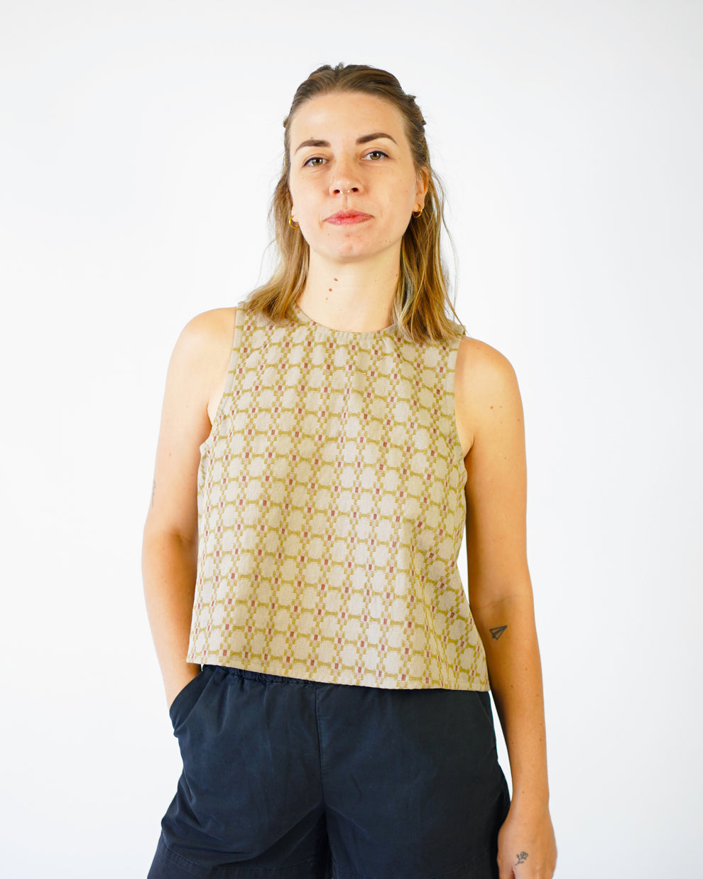 Open Back Smock Top PDF Sewing Pattern Matchy Matchy Sewing Club