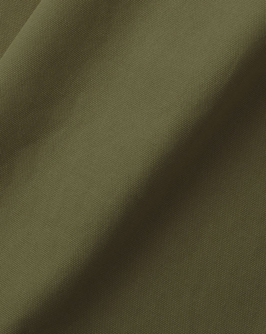 Olive Moss Relaxed Cotton Canvas