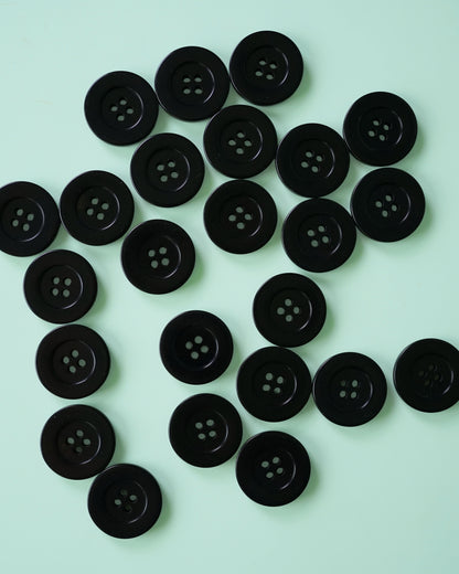 Onyx 1" Corozo Nut Buttons