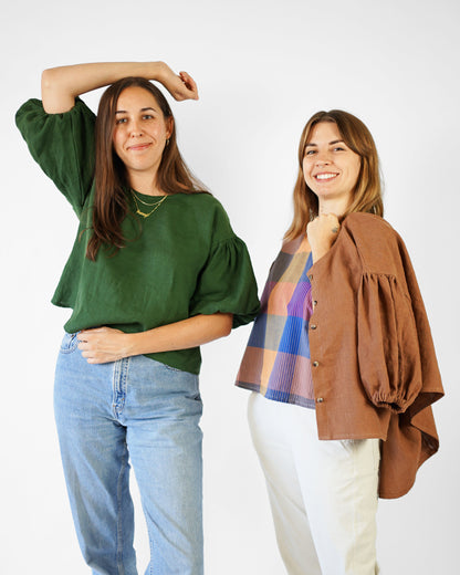 Perfect Puff Sleeve Top PDF Sewing Pattern