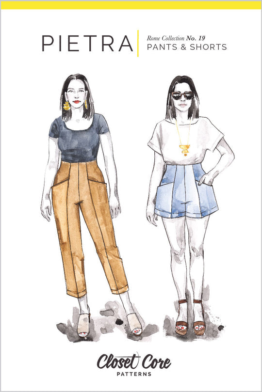 Pietra Pants Printed Pattern