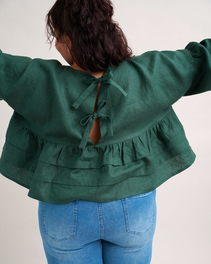 Pintuck Poet Blouse