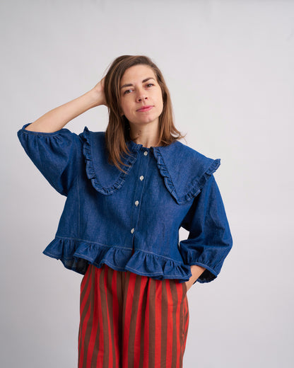 Playdate Blouse PDF Sewing Pattern