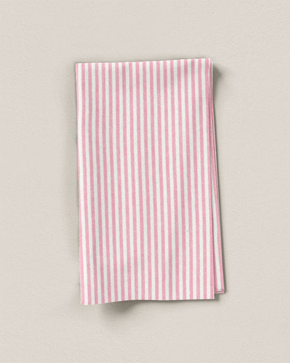 Puff Pink Small Market Stripe Cotton