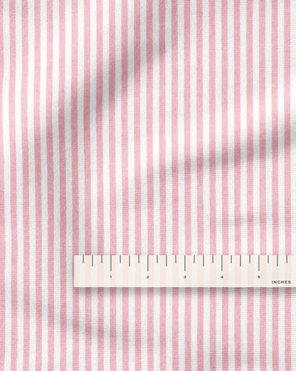 Puff Pink Small Market Stripe Cotton