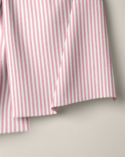 Puff Pink Small Market Stripe Cotton