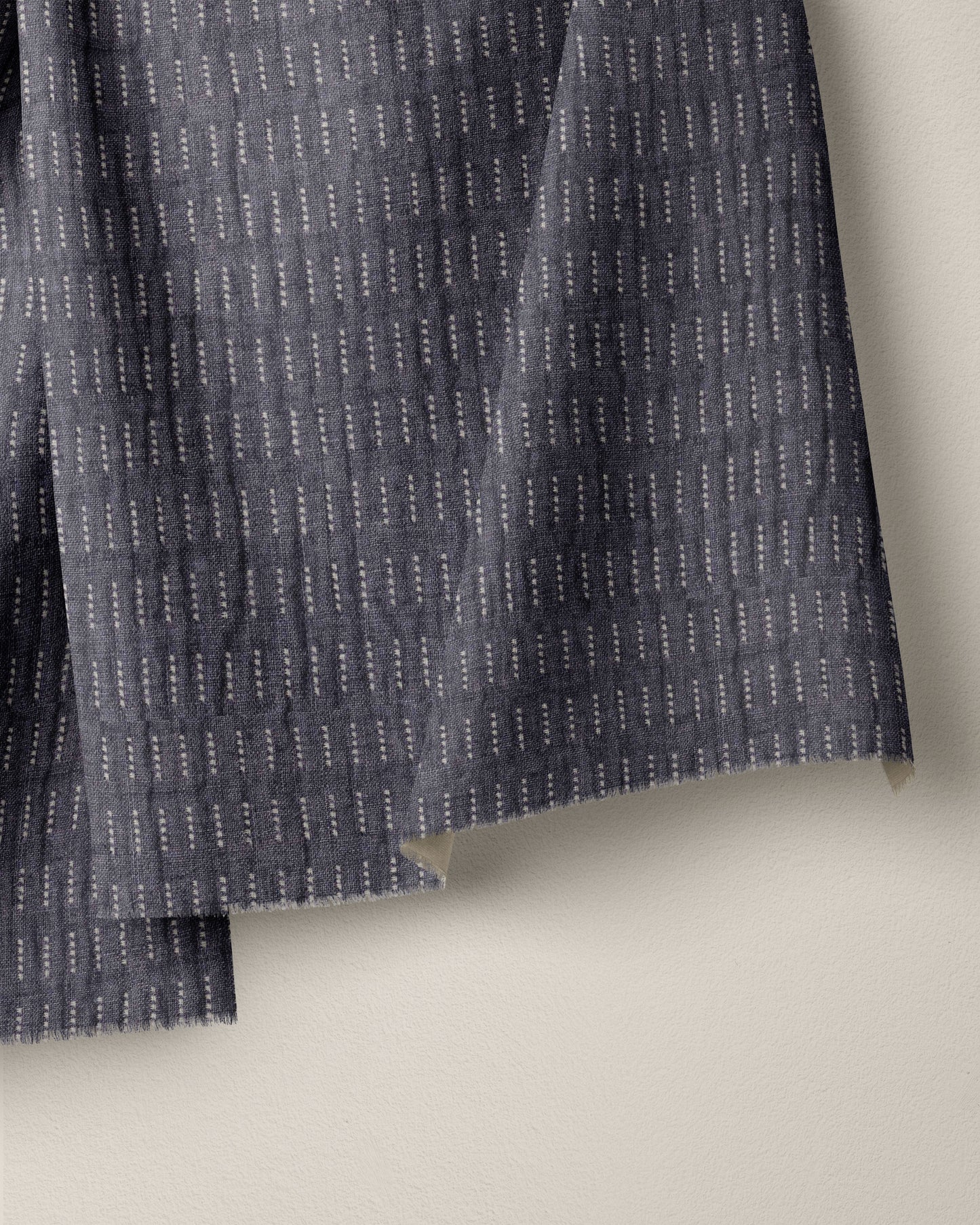 Deep Blue Double Linen