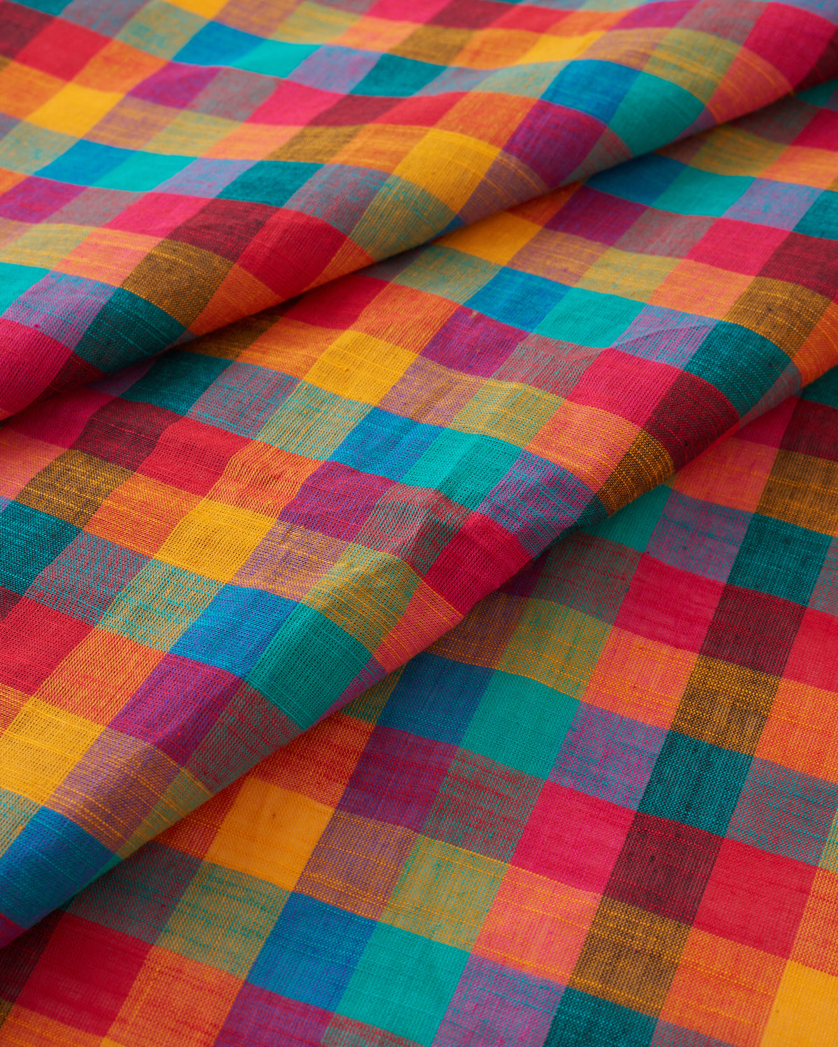 Rainbow Madras Check