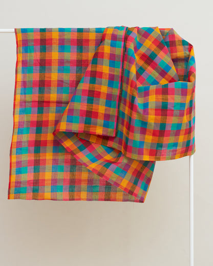Rainbow Madras Check
