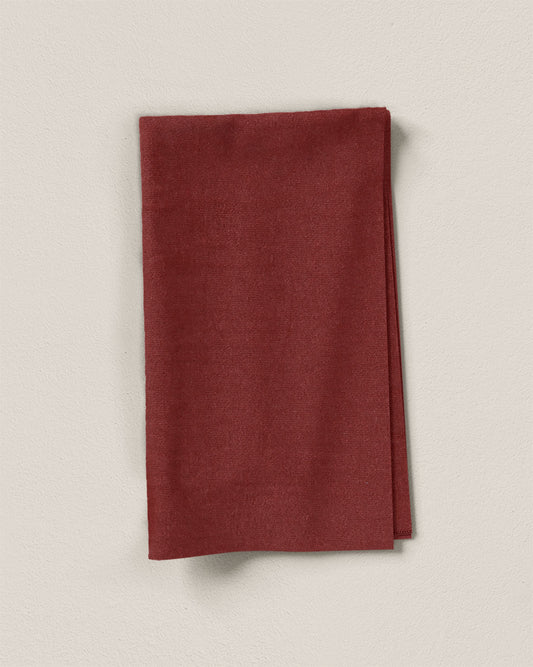 Rhubarb Cotton Linen Twill