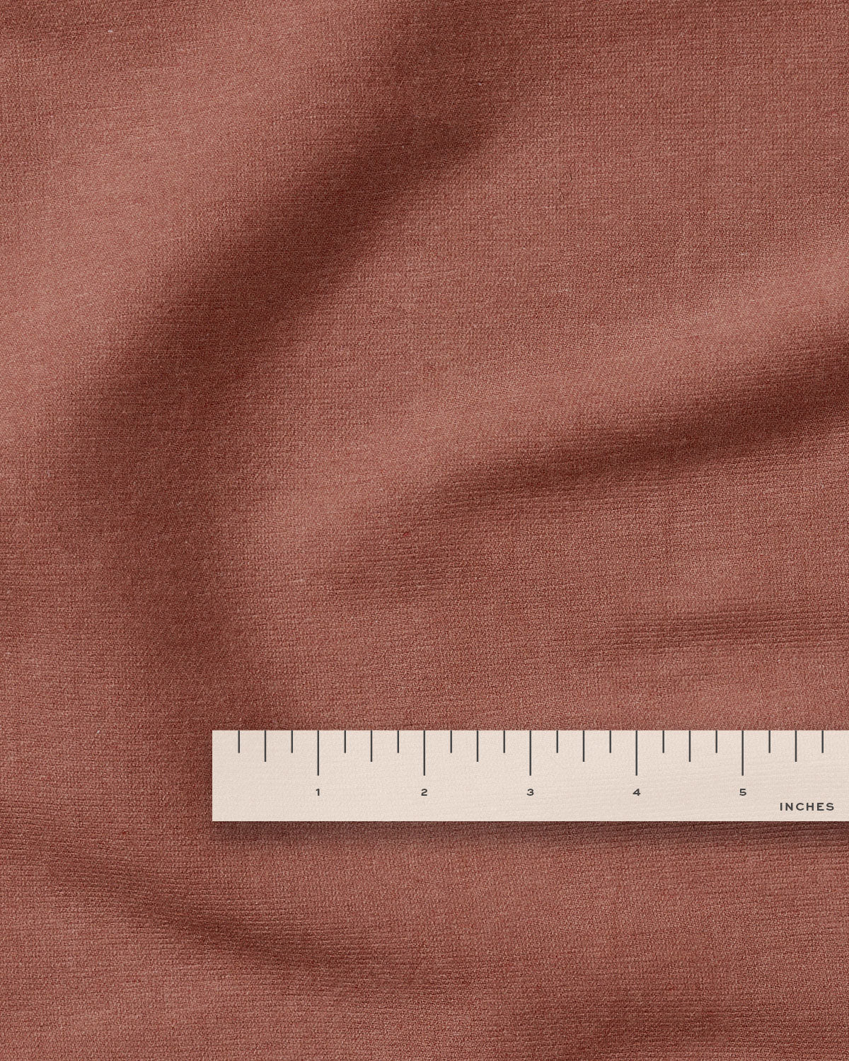 Rosewood Cotton Linen Twill