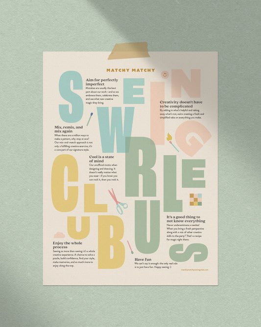 Club Rules Poster