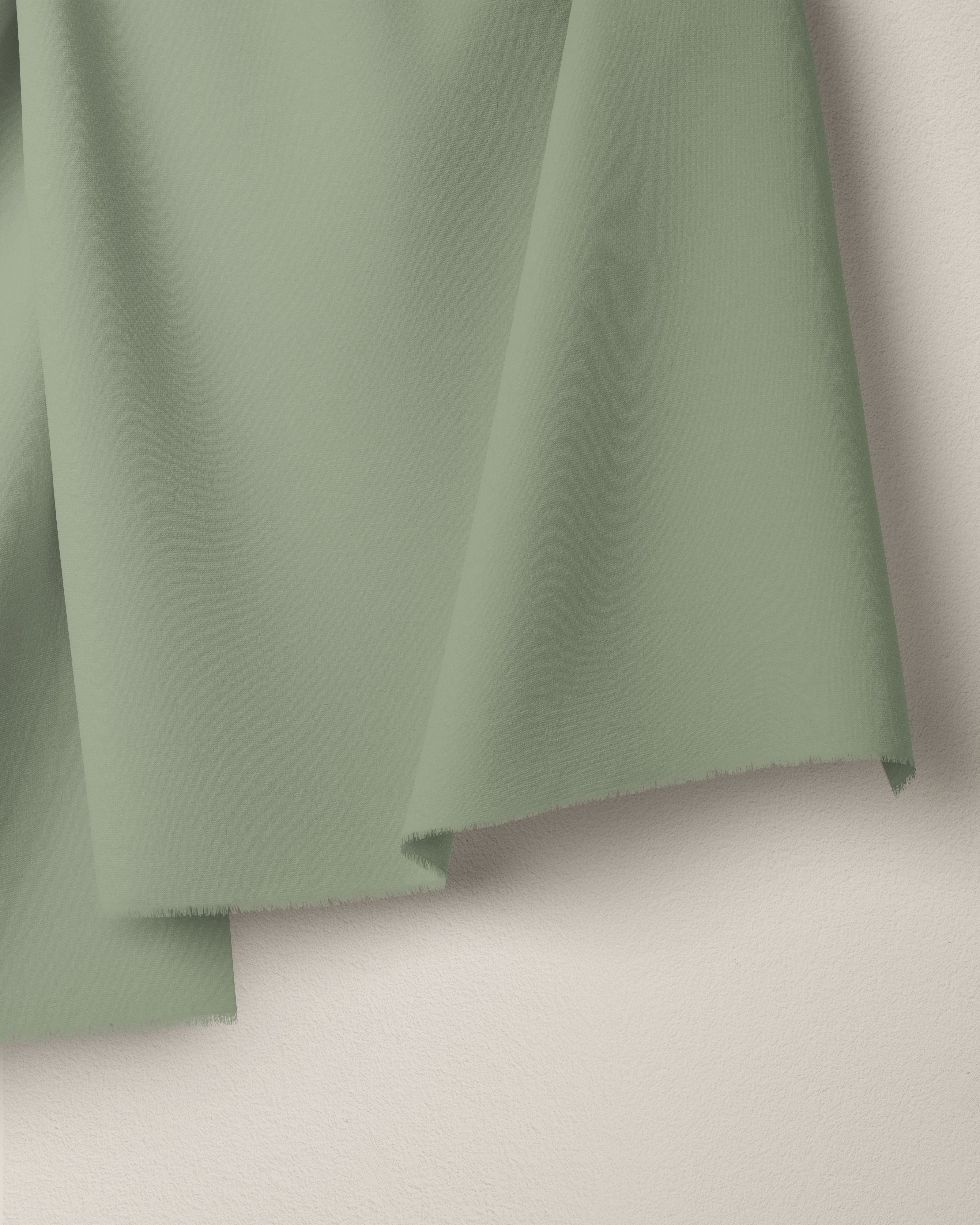 Sage Washed Cotton Poplin