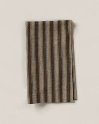 Salted Latte Dutch Stripe Linen