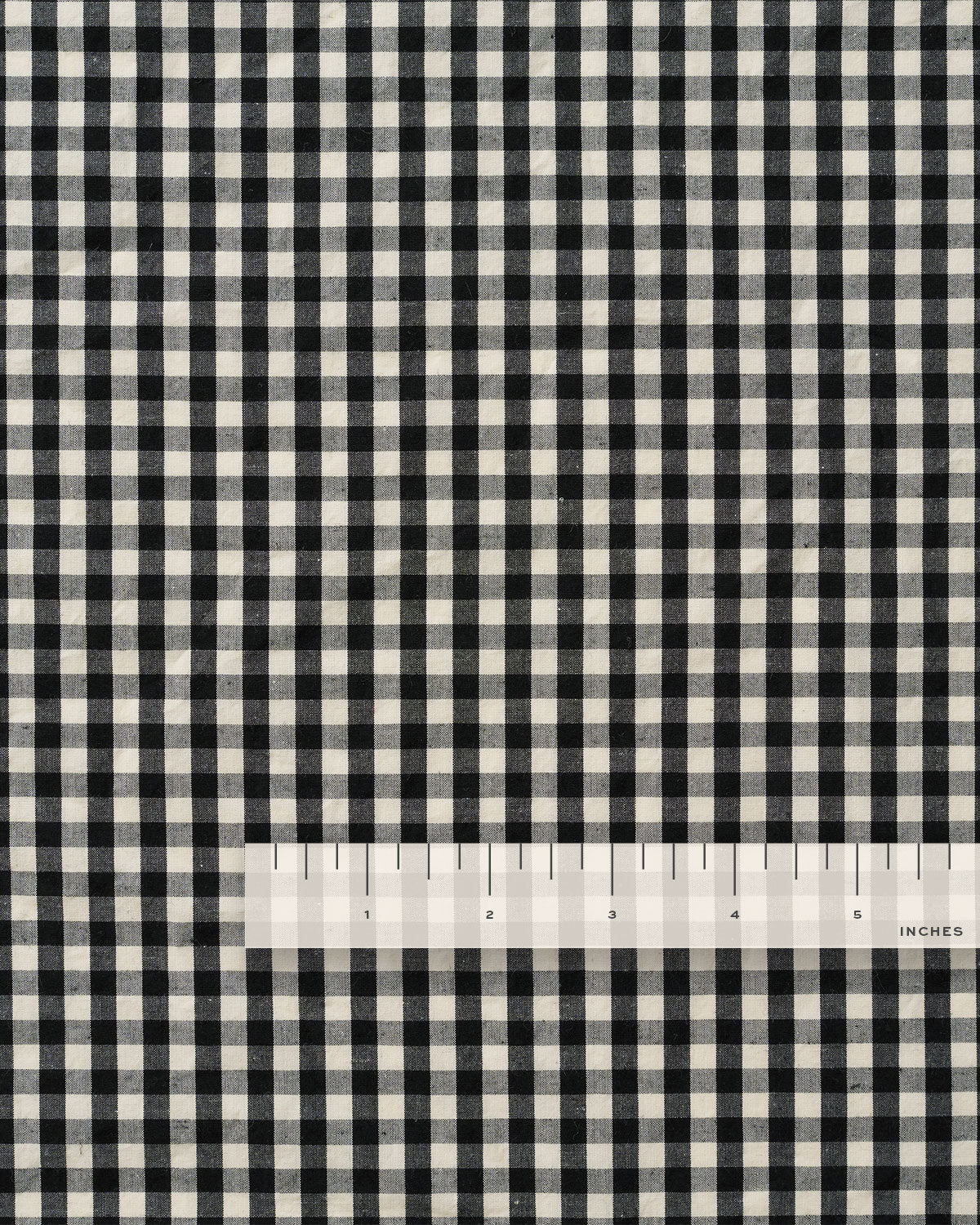 Black Petite Gingham Premium Cotton