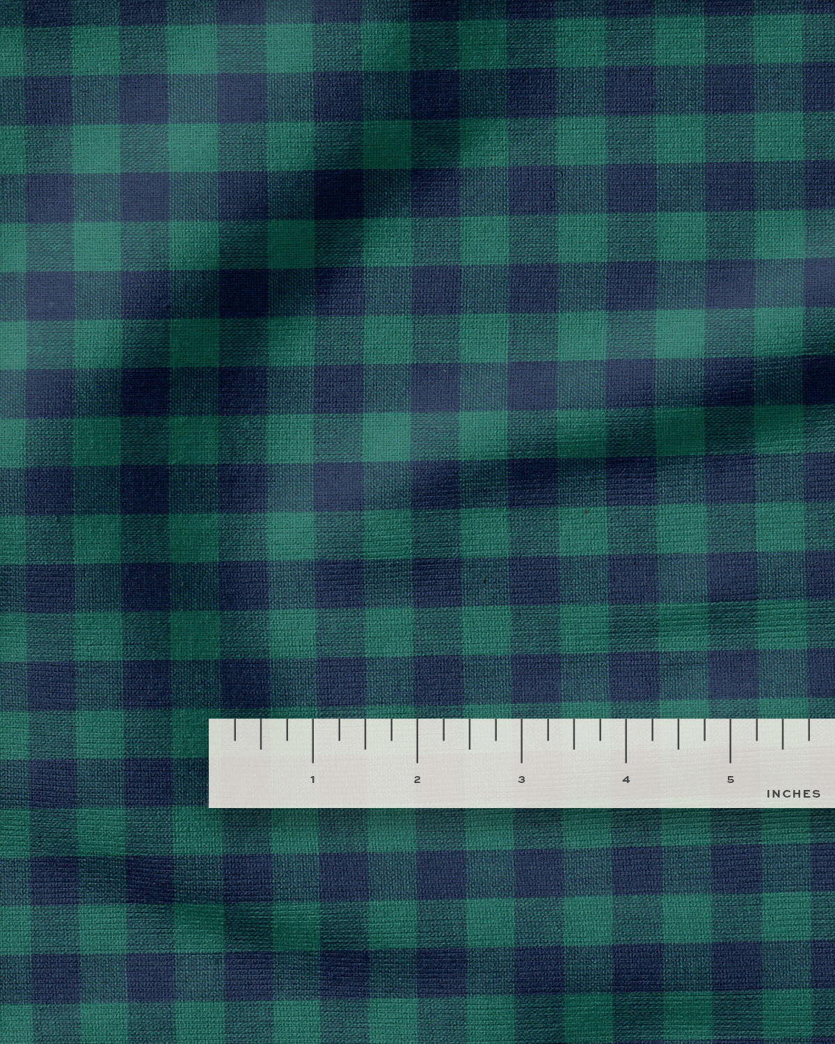 Medium Cotton Gingham Scuba