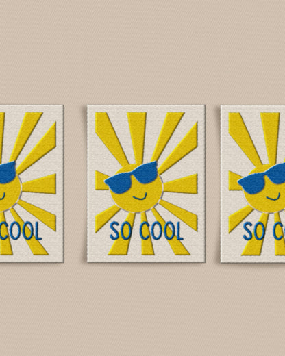 So Cool Large Woven Garment Labels