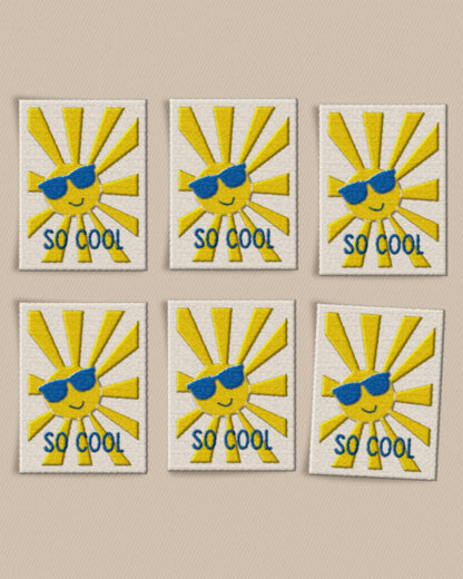 So Cool Large Woven Garment Labels