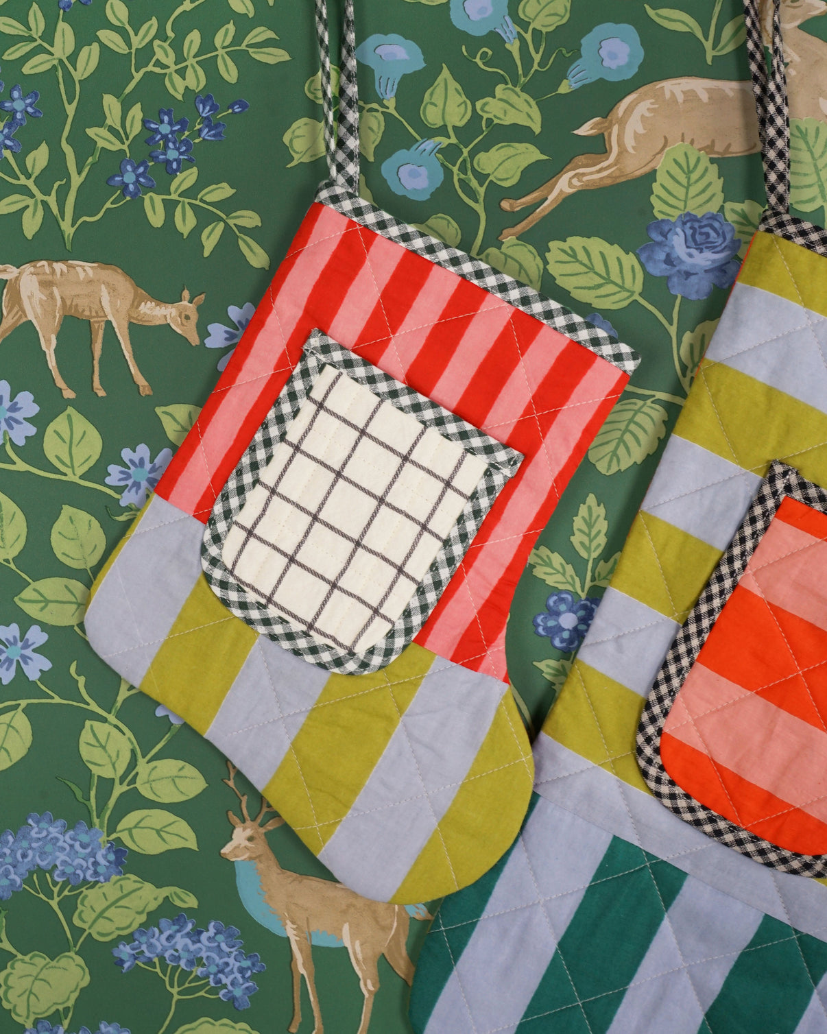 Quilted Pocket Stocking PDF Sewing Pattern – Matchy Matchy Sewing Club