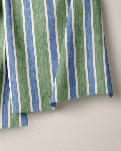 Field Stripe Washed Linen