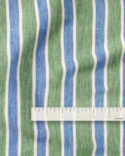 Field Stripe Washed Linen