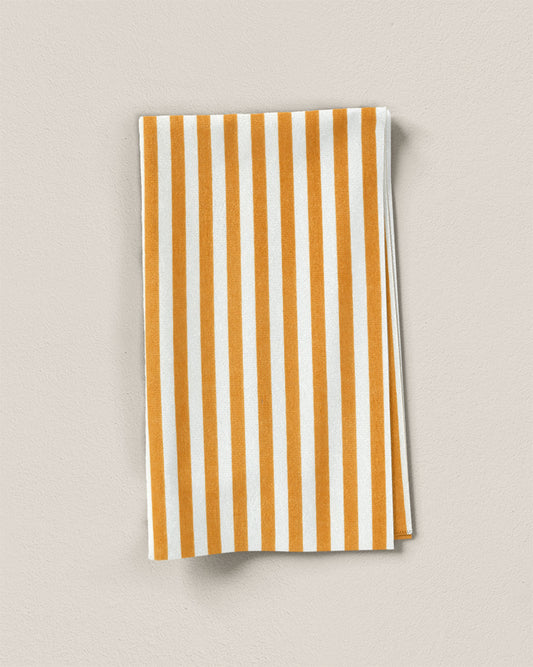 Sunflower Small Stripe Screen Print Cotton