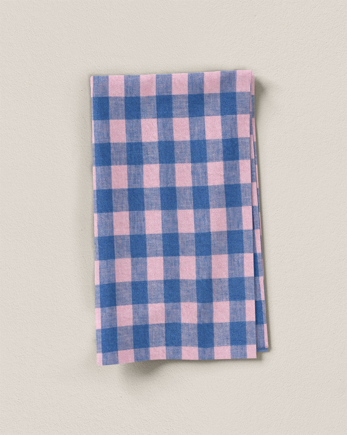 Sugarplum Large Gingham Washed Linen