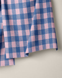 Sugarplum Large Gingham Washed Linen