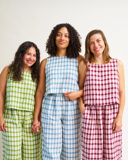 Sunny Side Tank PDF Sewing Pattern | Easy A-Line Tank Top